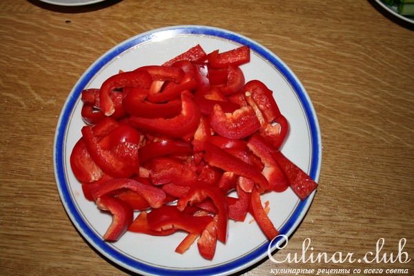 Фахитас с курицей 