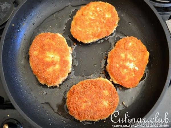Куриные котлетки с сыром