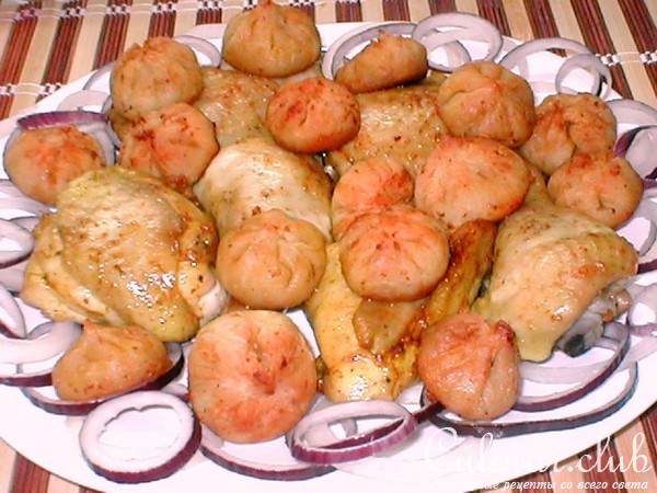 КУРИНЫЕ ОКОРОЧКА С ТЕСТОМ