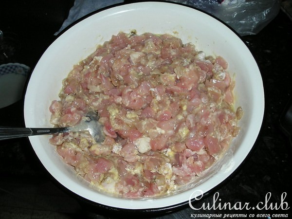 Котлетки куринные.