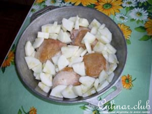 Курица по-грузински