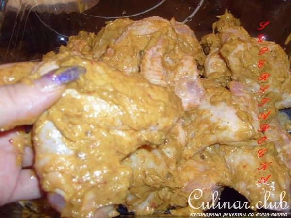 Крылышки куриные "Лютая чушка" ))