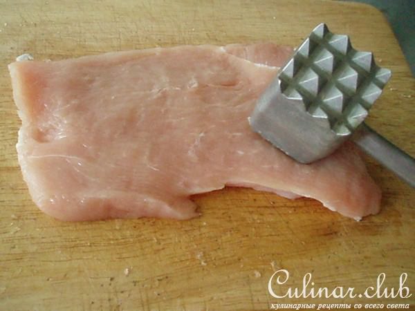 Крученики пикантные из индюшатины