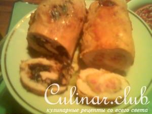 Рулетики куриные