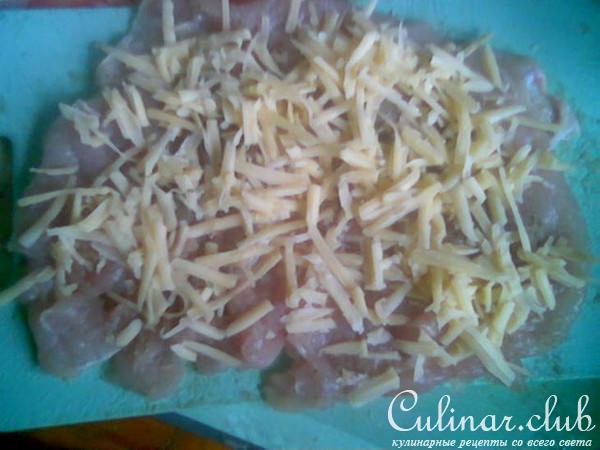 Рулетики куриные