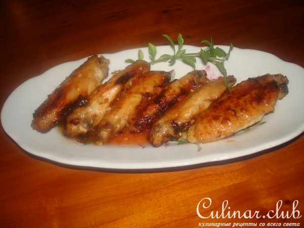 Липкая курочка в Тайском стиле