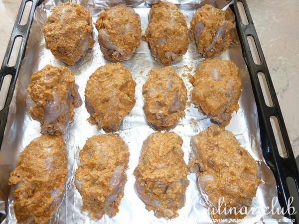Лявянги из перепелки