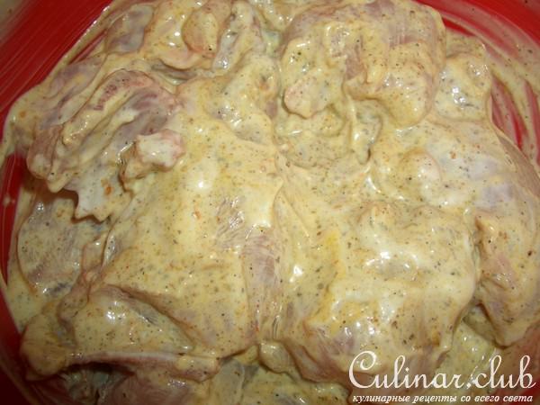 Запеченная курица с рисом в рукаве