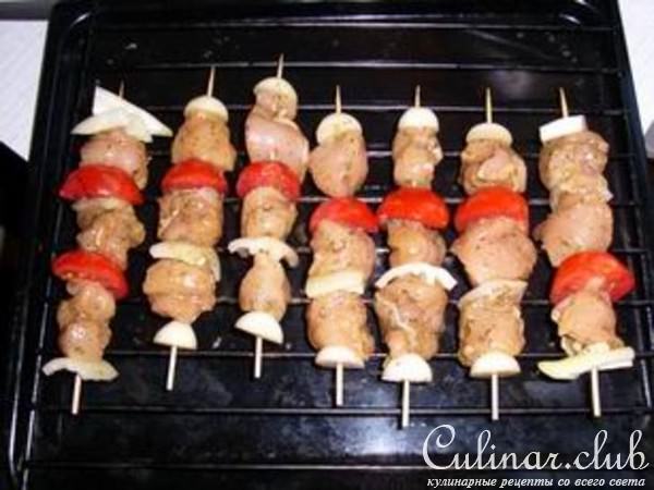 Куриные шашлычки