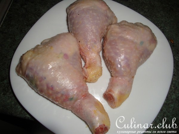 Не совсем обычно фаршированные куриные ножки .Сочно-хрустящие