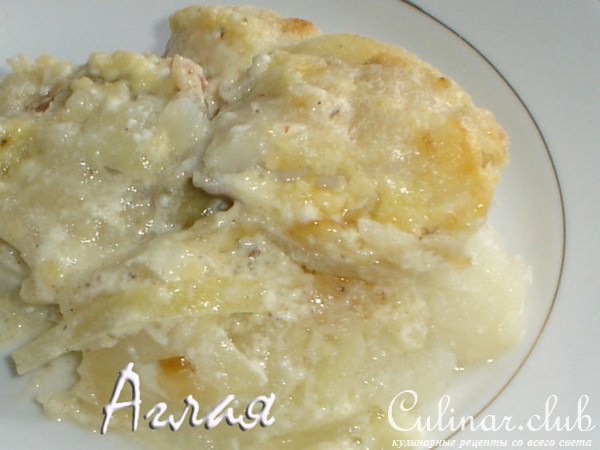 Запеканка рыбная