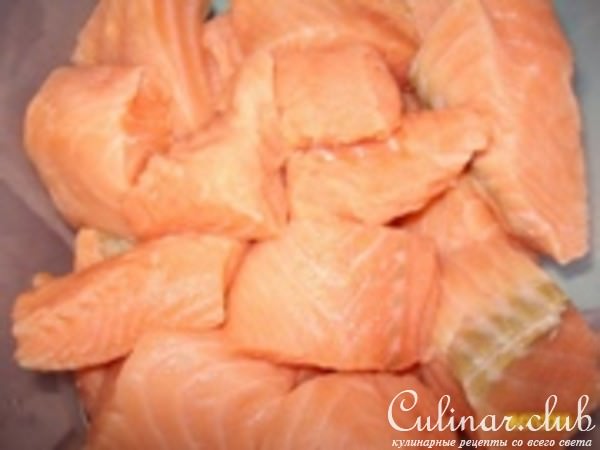 Шашлык из семги 