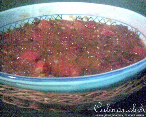 Подлива с хеком (летний вариант)
