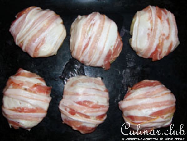 Фаршированный картофель (вариант)