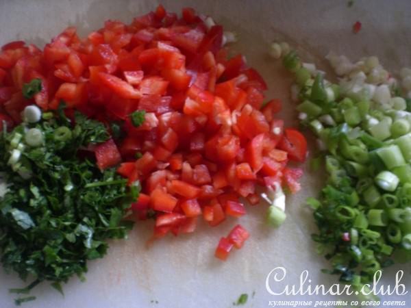 Рыбный рулет из теста филло 
