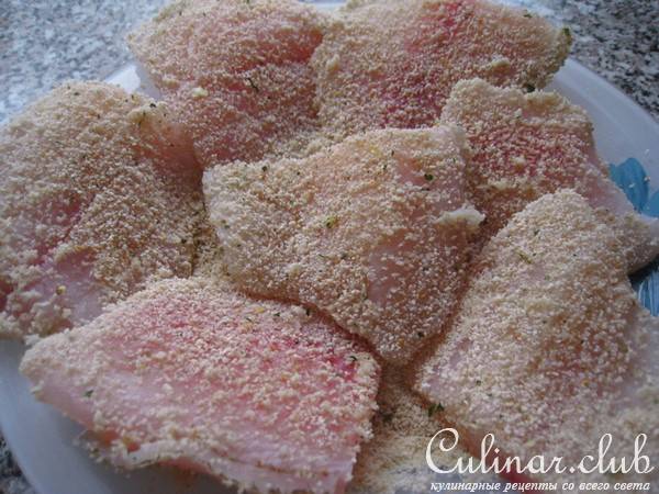 Рыба в сырном суфле (вариант)