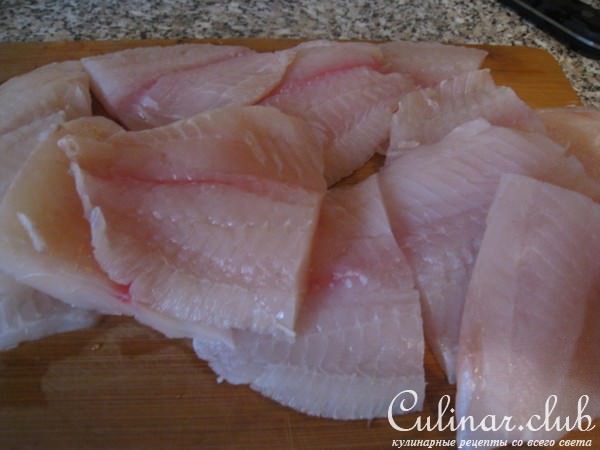 Рыба в сырном суфле (вариант)