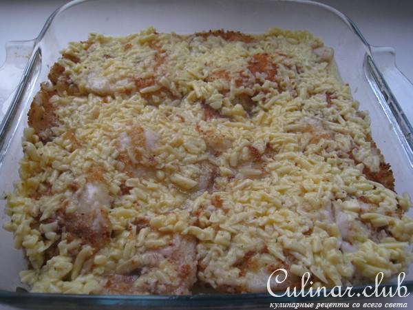 Рыба в сырном суфле (вариант)