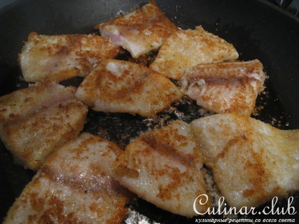 Рыба в сырном суфле (вариант)