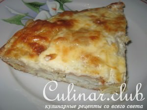 Рыба с сырным суфле, запеченная под майонезом