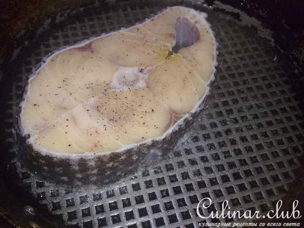 Рыба Эскалар (Масляна) в лимонном соусе