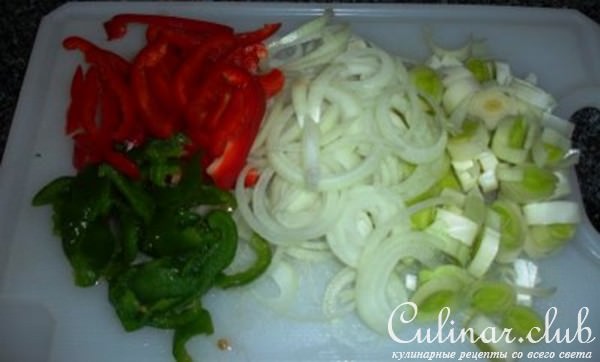 Тунец с овощами " Cataplana de atum"