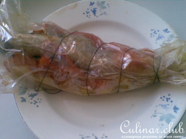 Рыбка в рукаве(вариант)