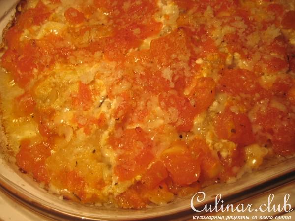 Mini - Lasagne с форелью и домашним сыром.