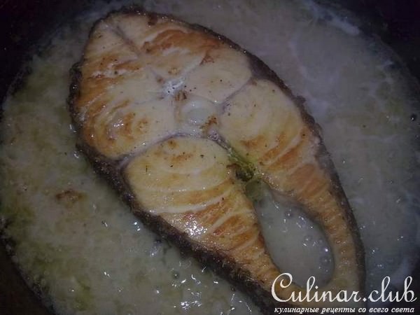 Рыба Эскалар (Масляна) в лимонном соусе