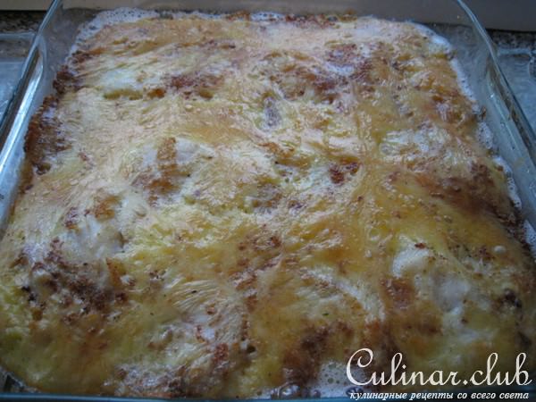 Рыба в сырном суфле (вариант)