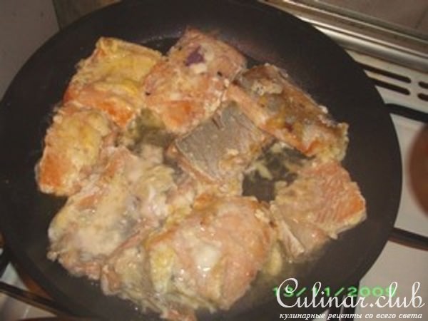 Кета с красной капустой