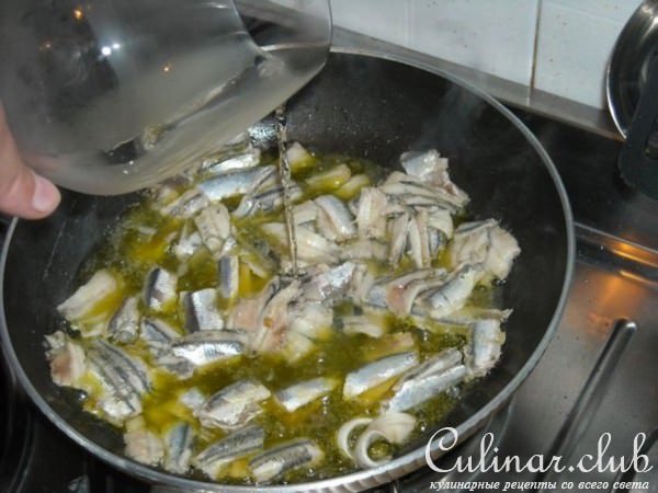 Pasta con alici"   " 
