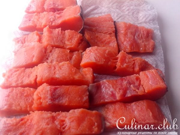 Кета с медом и горчицей