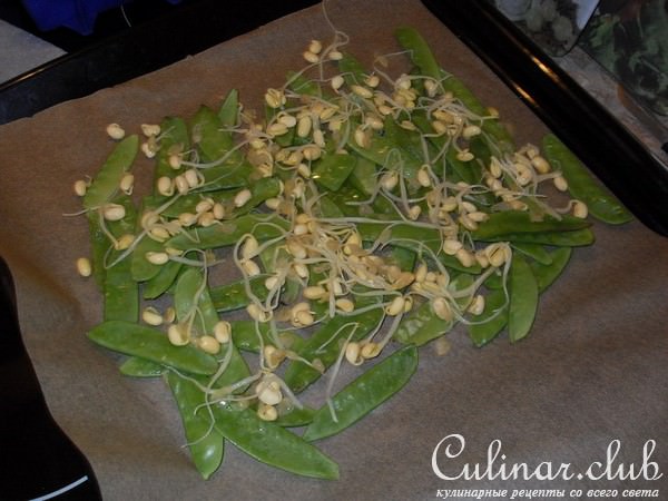 рыбное филе с папайя