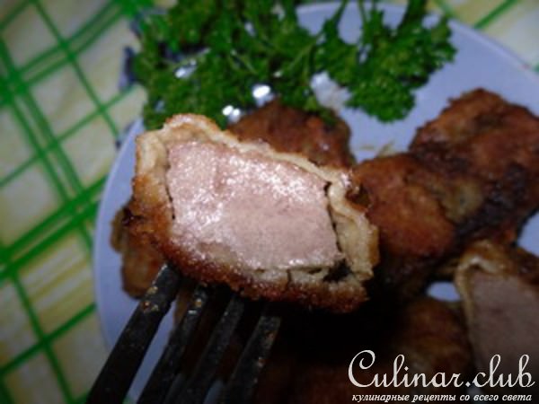 Печень в кляре "Сочная"