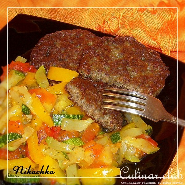 Котлеты из куриных потрошков