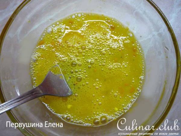 Язык, маринованный в соевом соусе в кляре из паприки