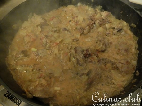 Куриная печенка-всё дело в соусе КИККОМАНИ