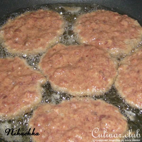 Котлеты из куриных потрошков