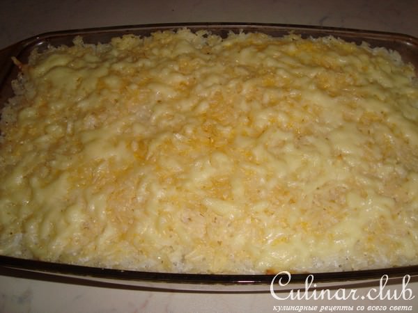РИСОВЫЙ ПУДИНГ С КУРИНОЙ ПЕЧЕНЬЮ
