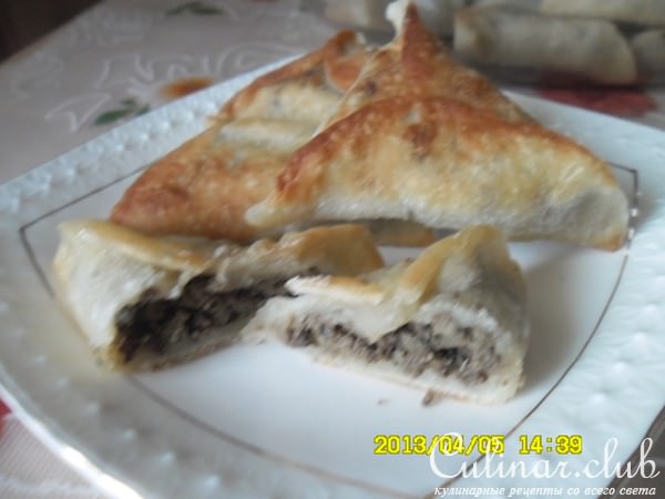 "Степная самса" (по-казахски)