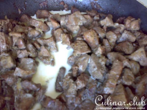 Жареная гусиная печенка