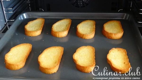 Сrostini-Bruschetta (Кростини-Брускетты — итальянские бутерброды с тремя начинками)