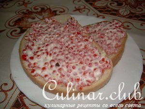 Бутерброды с икрой