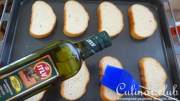 Сrostini-Bruschetta (Кростини-Брускетты — итальянские бутерброды с тремя начинками)