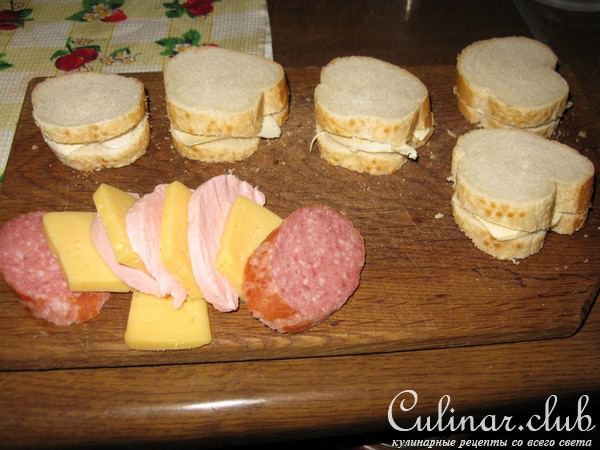 Горячие бутерброды-кармашки