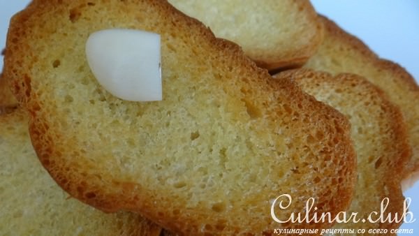 Сrostini-Bruschetta (Кростини-Брускетты — итальянские бутерброды с тремя начинками)