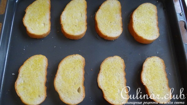 Сrostini-Bruschetta (Кростини-Брускетты — итальянские бутерброды с тремя начинками)