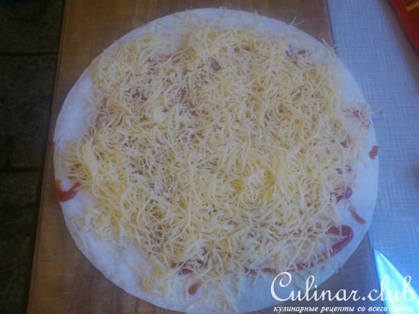 Тортилья с курицей