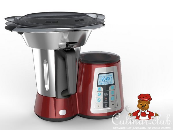 Рецепт мятной панна котты для кухонной машины OURSSON KM1010HSD.